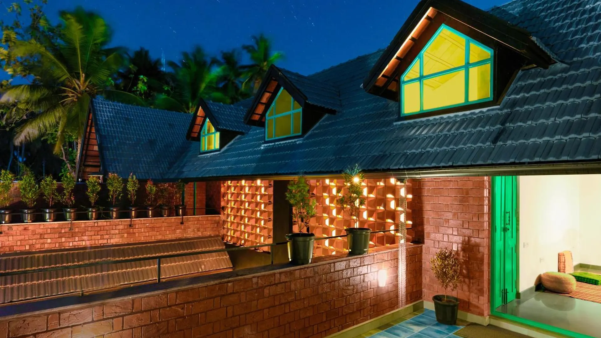 Villa Tentgram Brickhouse Kozsíkóde India